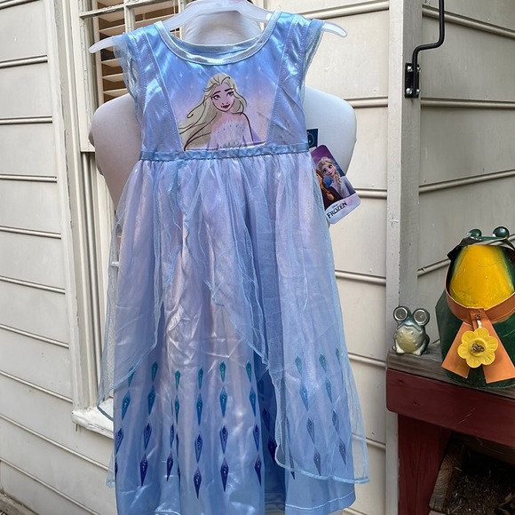 NEW Disney Frozen Elsa Toddler Nightgown - Picture 1 of 7